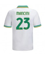 Moške Nogometnih dresov AS Roma Gianluca Mancini #23 Tretji 2025-26 Kratki rokavi Moške Nogometnih dresov AS Roma Gianluca Mancini #23 Tretji 2025-26 Kratki rokavi